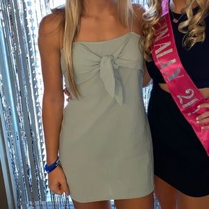 Green Mini Dress